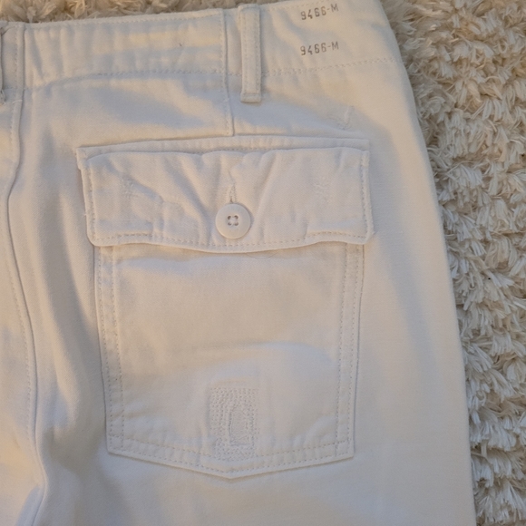 AE Outfitters White Denim/Cotton hip-hugger Pants - Picture 5 of 9